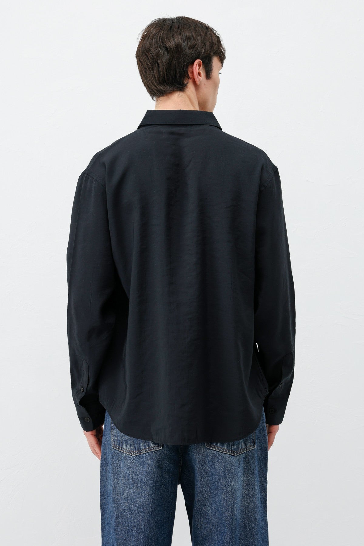 Modal Kumaş Oversize Gömlek