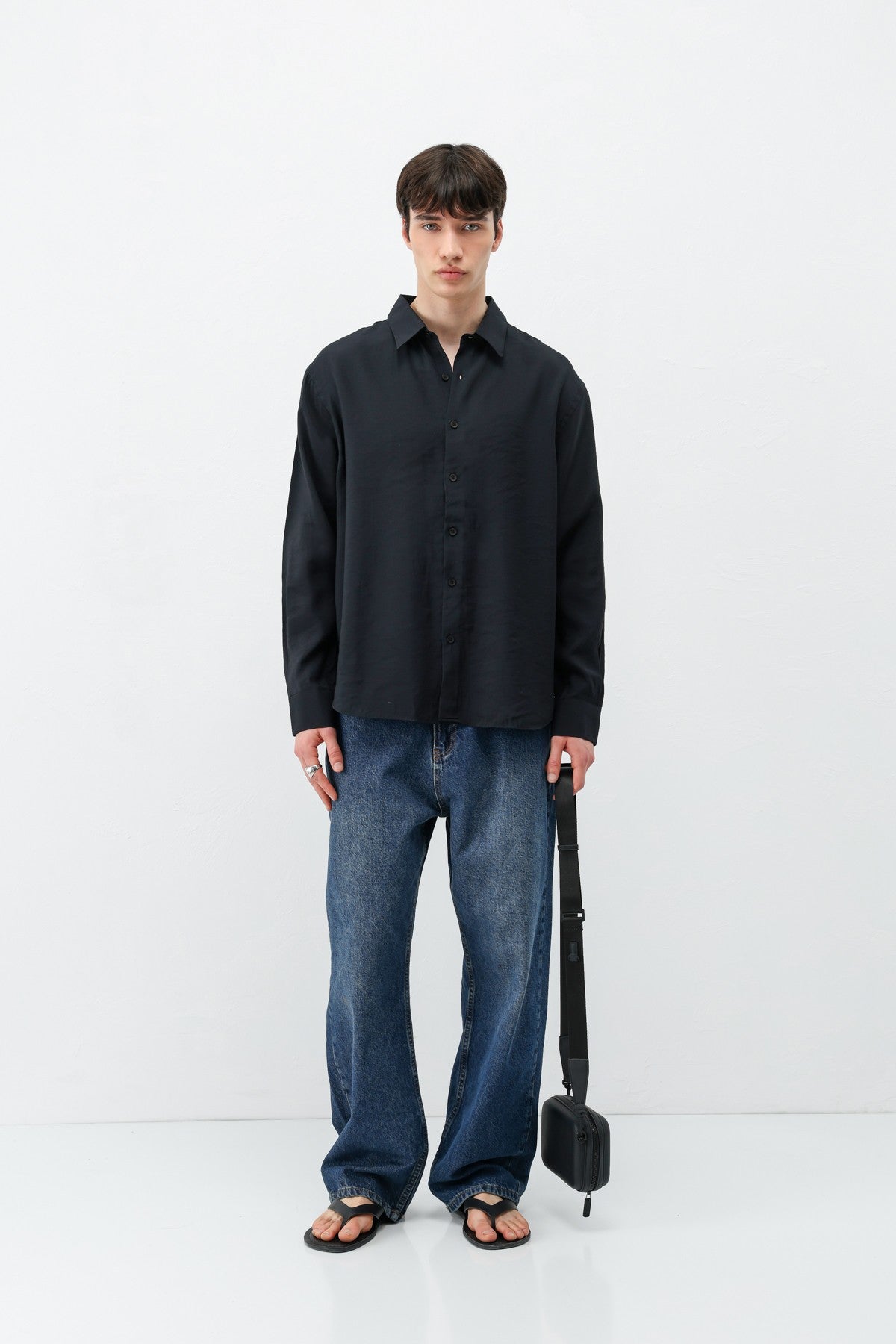 Modal Kumaş Oversize Gömlek