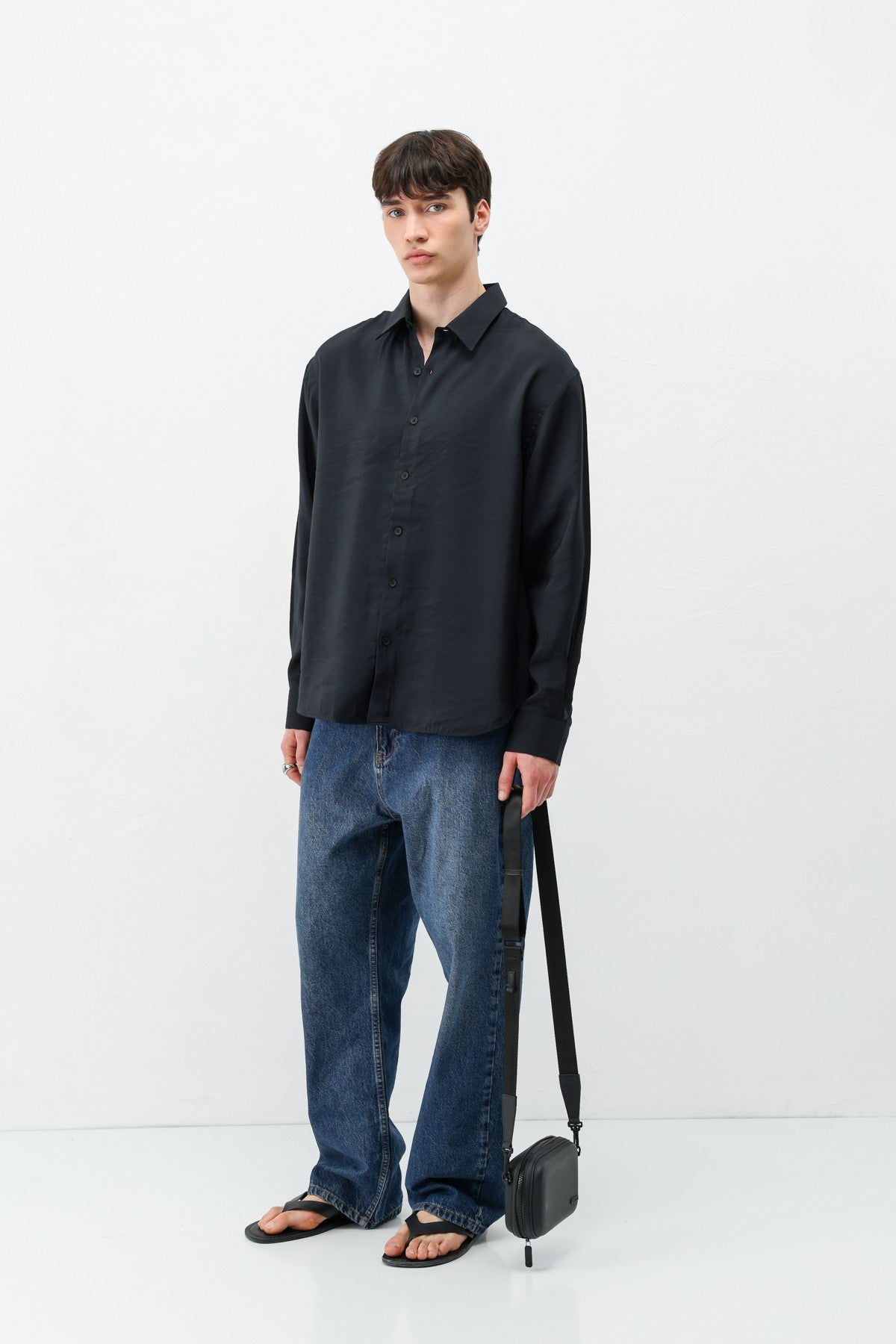Modal Kumaş Oversize Gömlek
