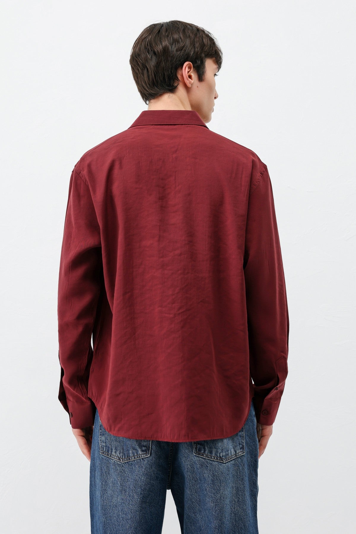 Modal Kumaş Oversize Gömlek