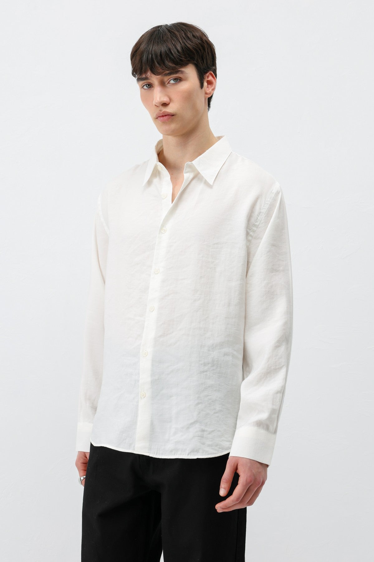 Modal Kumaş Oversize Gömlek