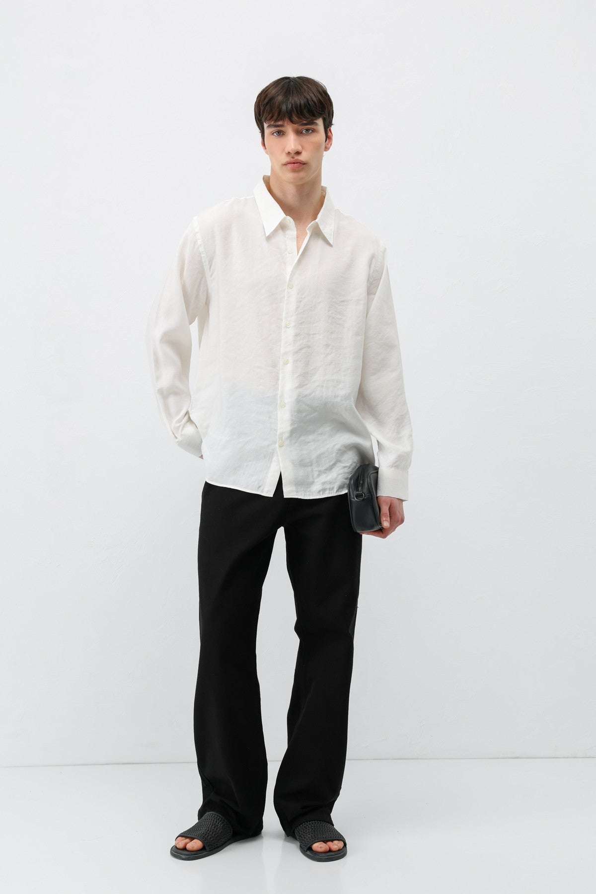 Modal Kumaş Oversize Gömlek