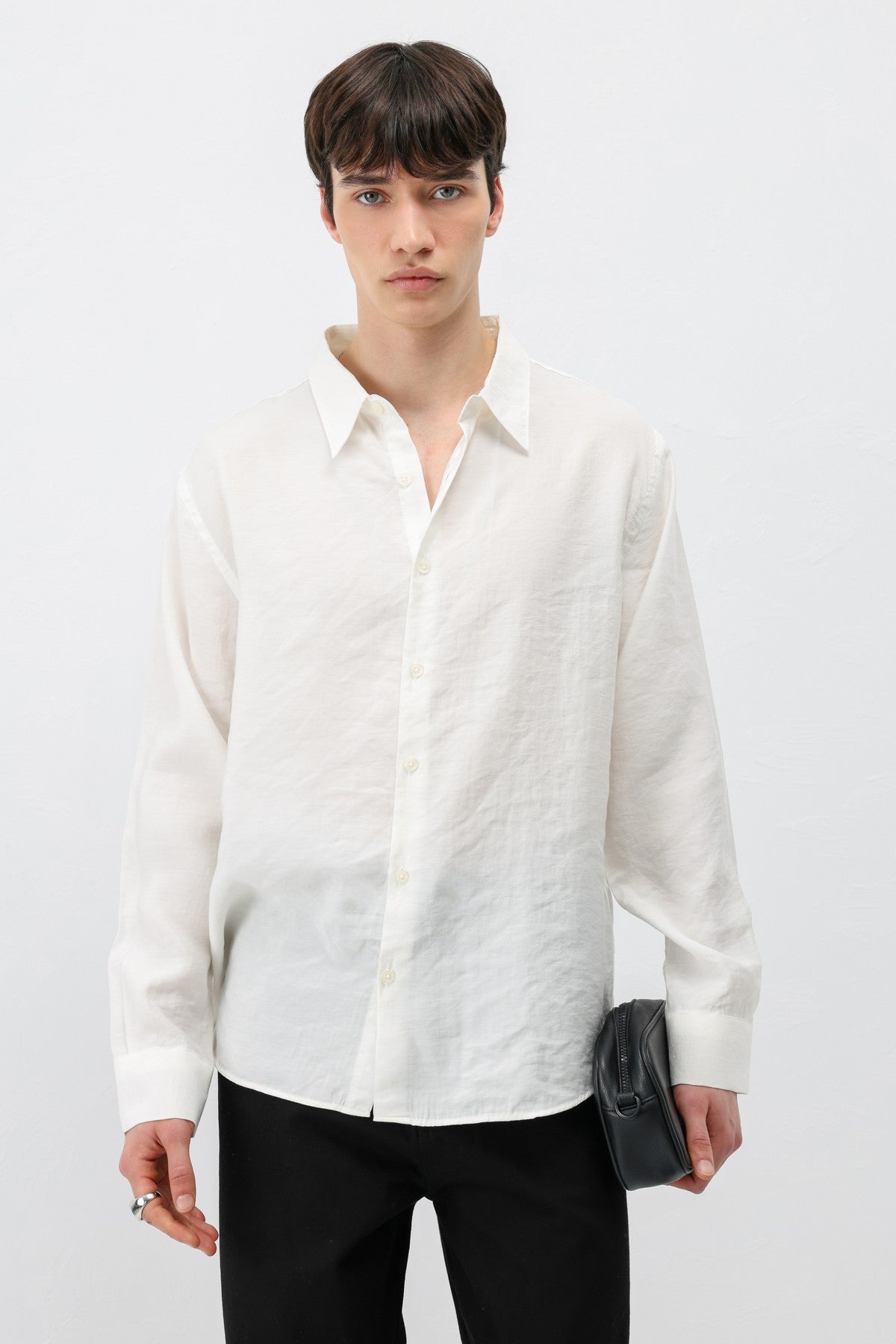 Modal Kumaş Oversize Gömlek