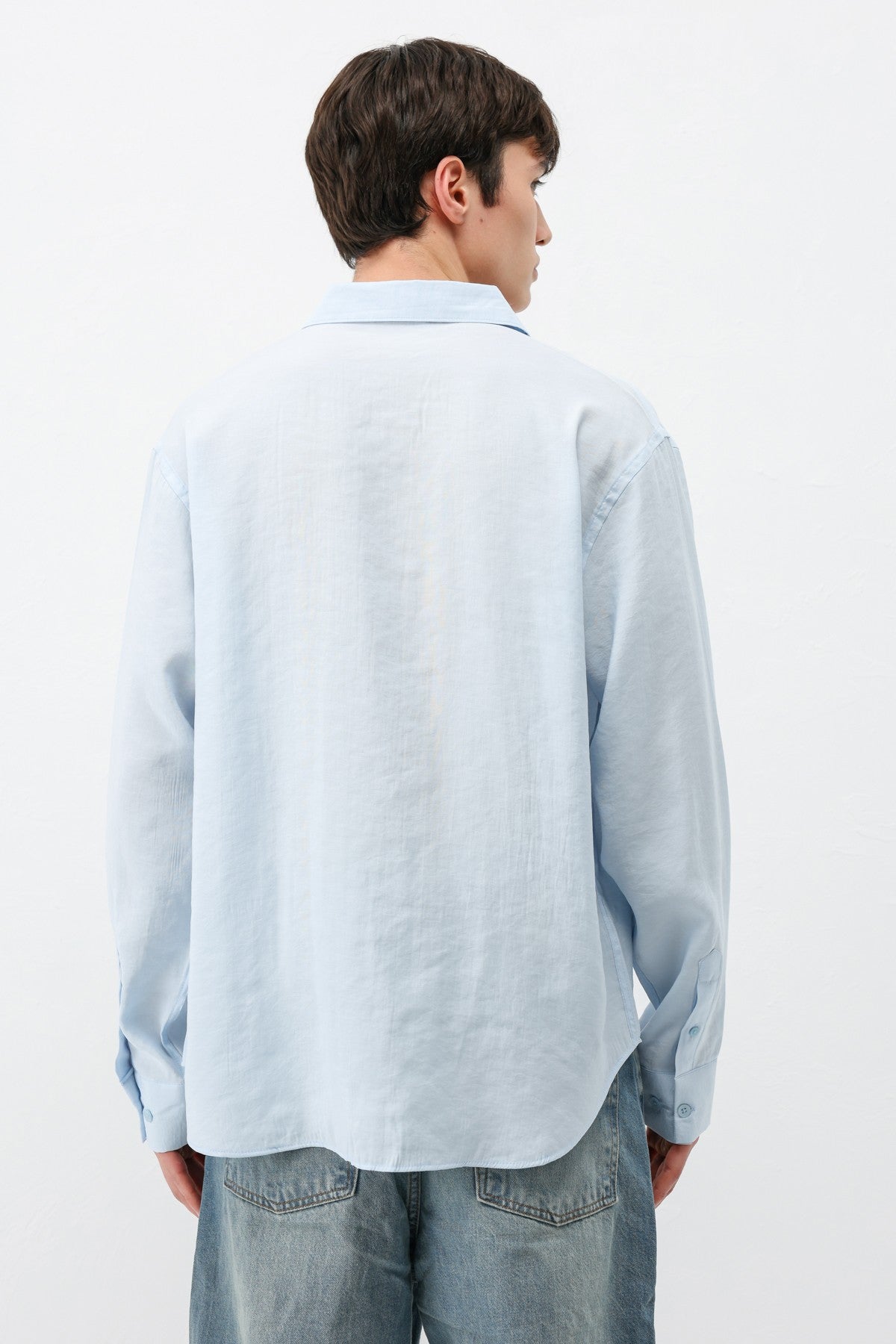 Modal Kumaş Oversize Gömlek