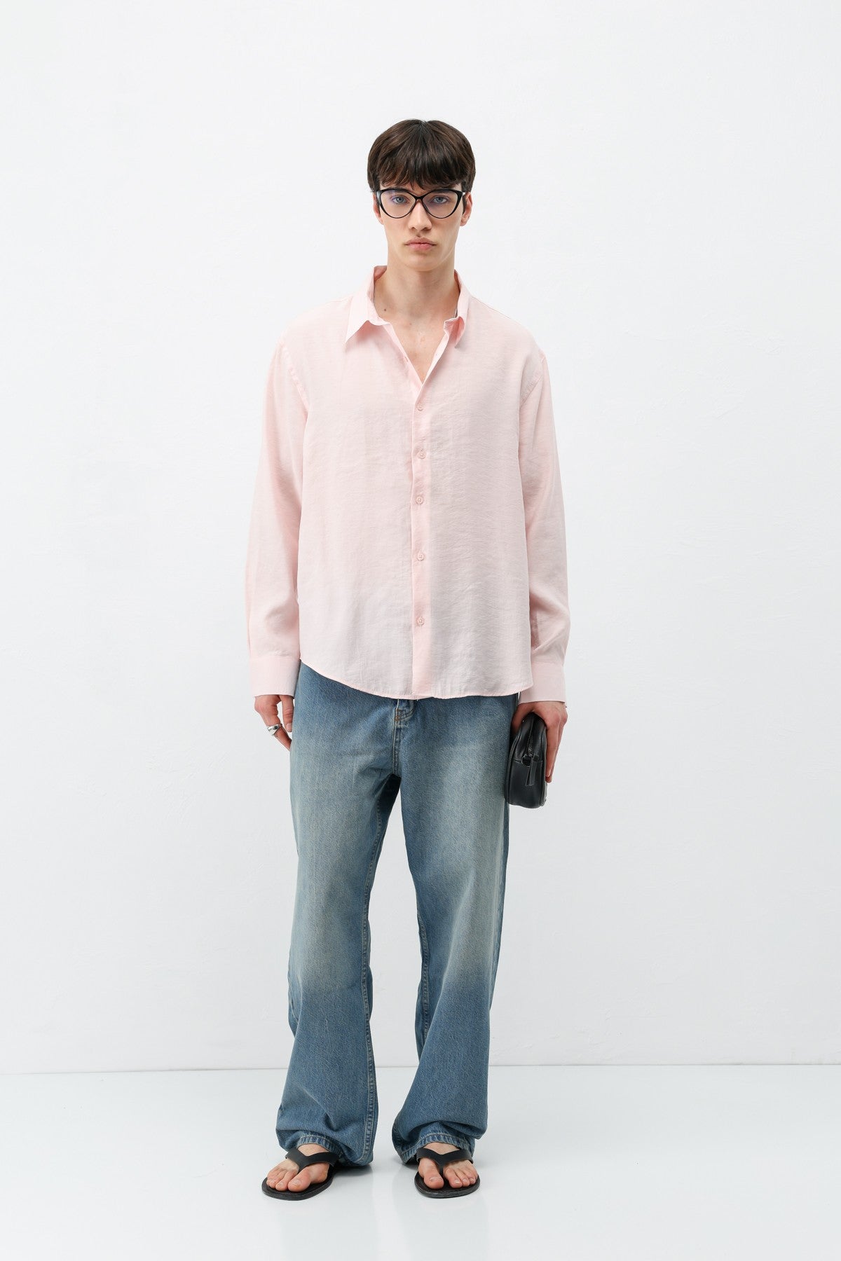 Modal Kumaş Oversize Gömlek