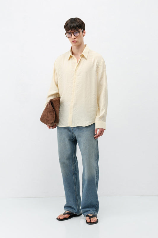 Modal Kumaş Oversize Gömlek