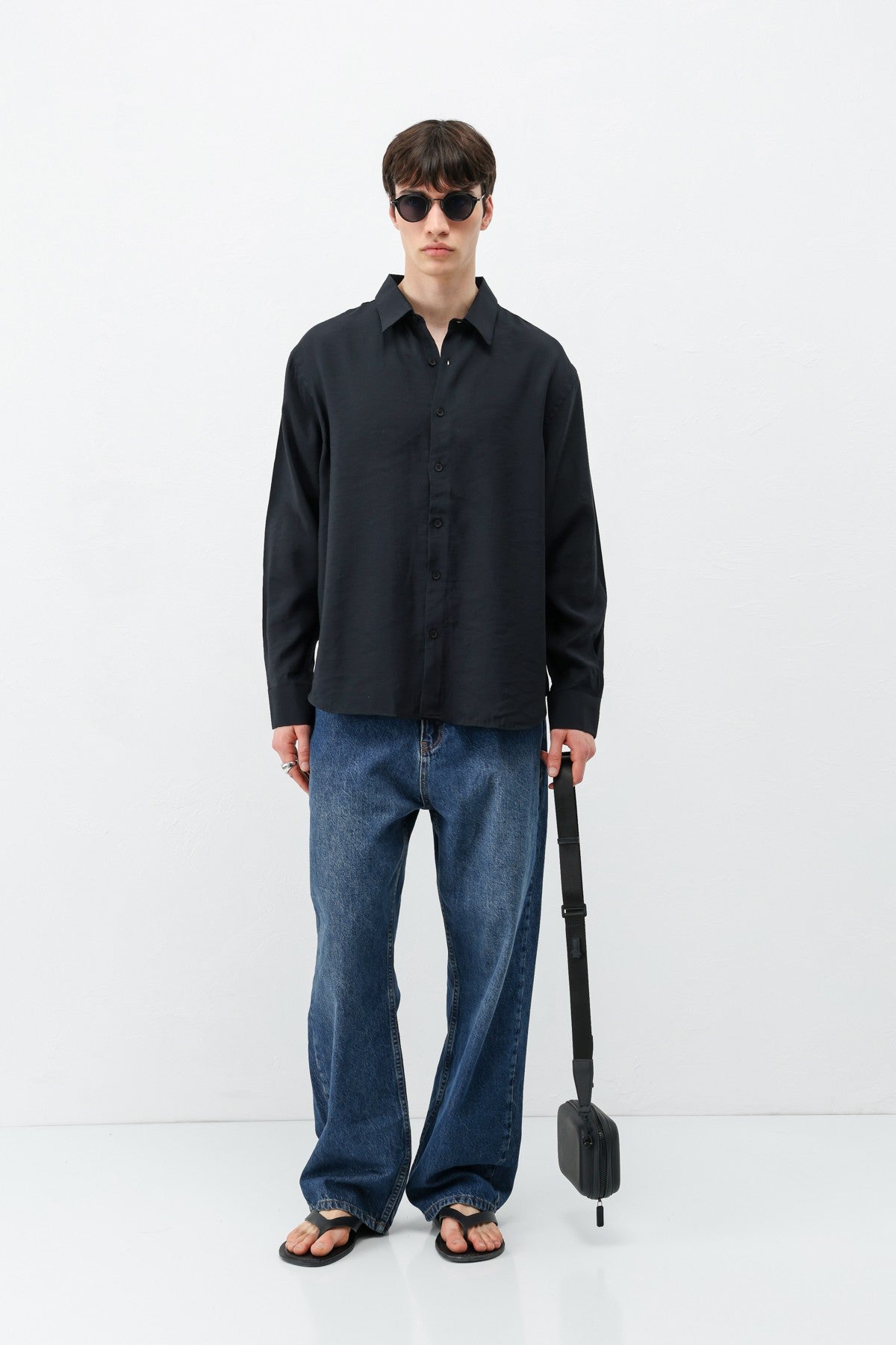 Modal Kumaş Oversize Gömlek