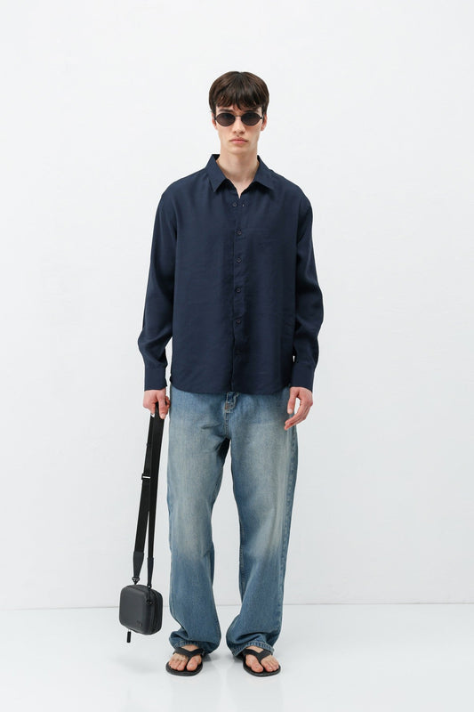 Modal Kumaş Oversize Gömlek