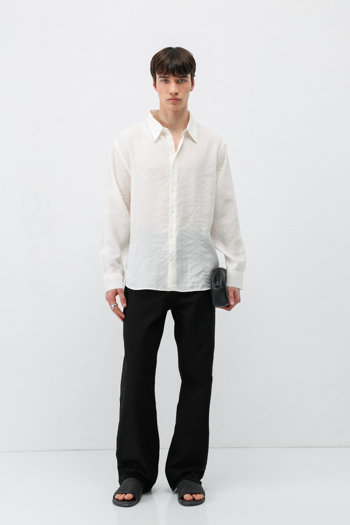 Modal Kumaş Oversize Gömlek
