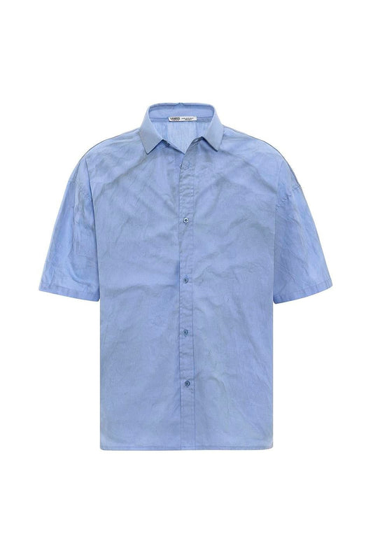 Oversize Yıkamalı Poplin Gömlek