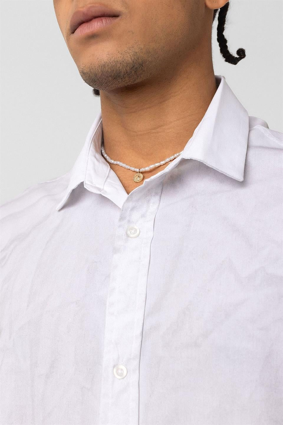 Oversize Yıkamalı Poplin Gömlek