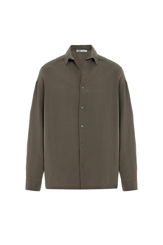 Basic OVersize Uzun Kol Gömlek