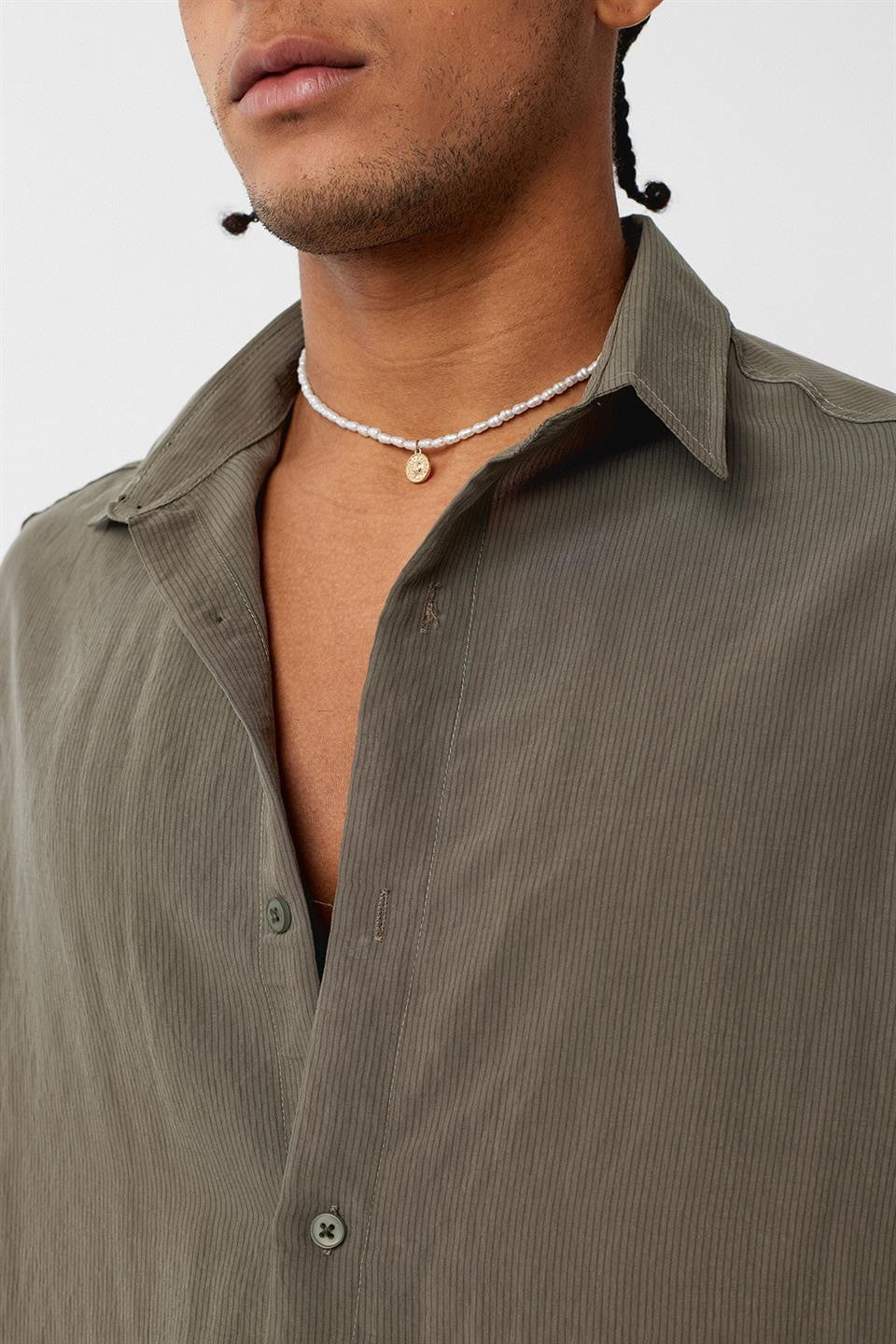 Basic OVersize Uzun Kol Gömlek
