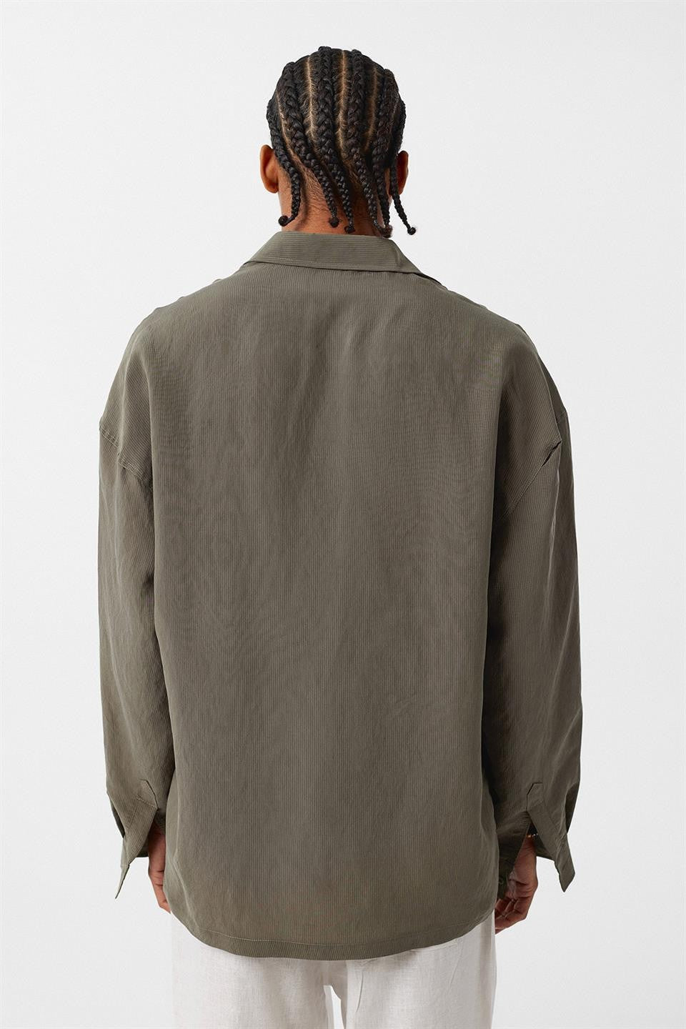 Basic OVersize Uzun Kol Gömlek