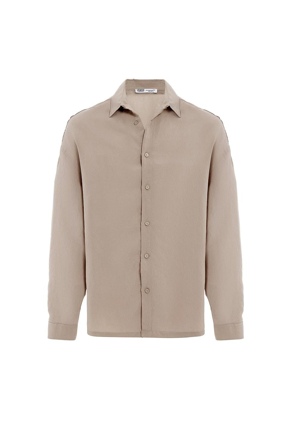 Basic OVersize Uzun Kol Gömlek