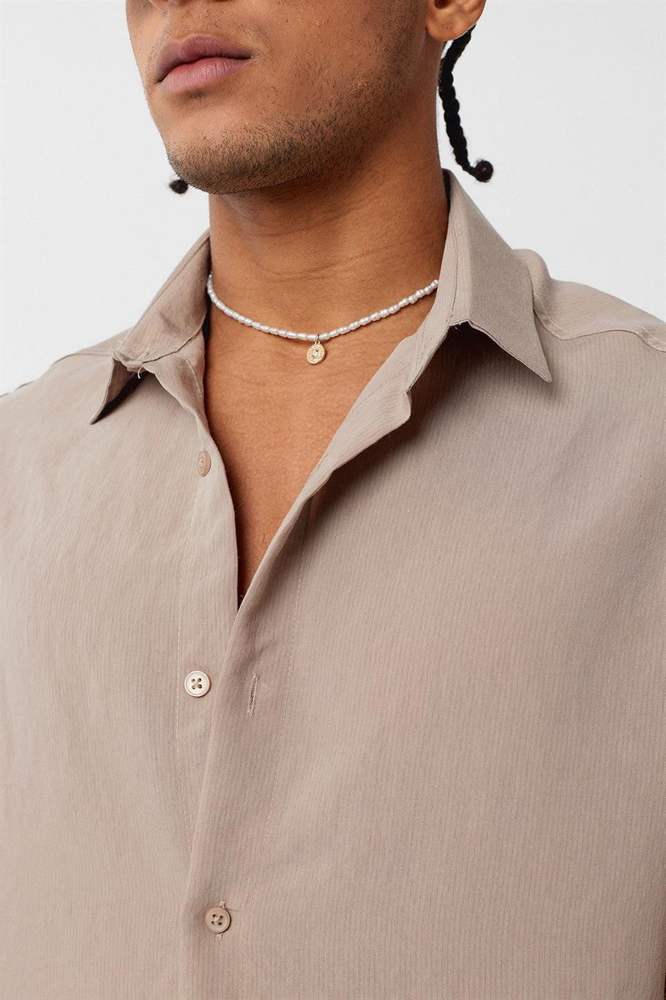 Basic OVersize Uzun Kol Gömlek