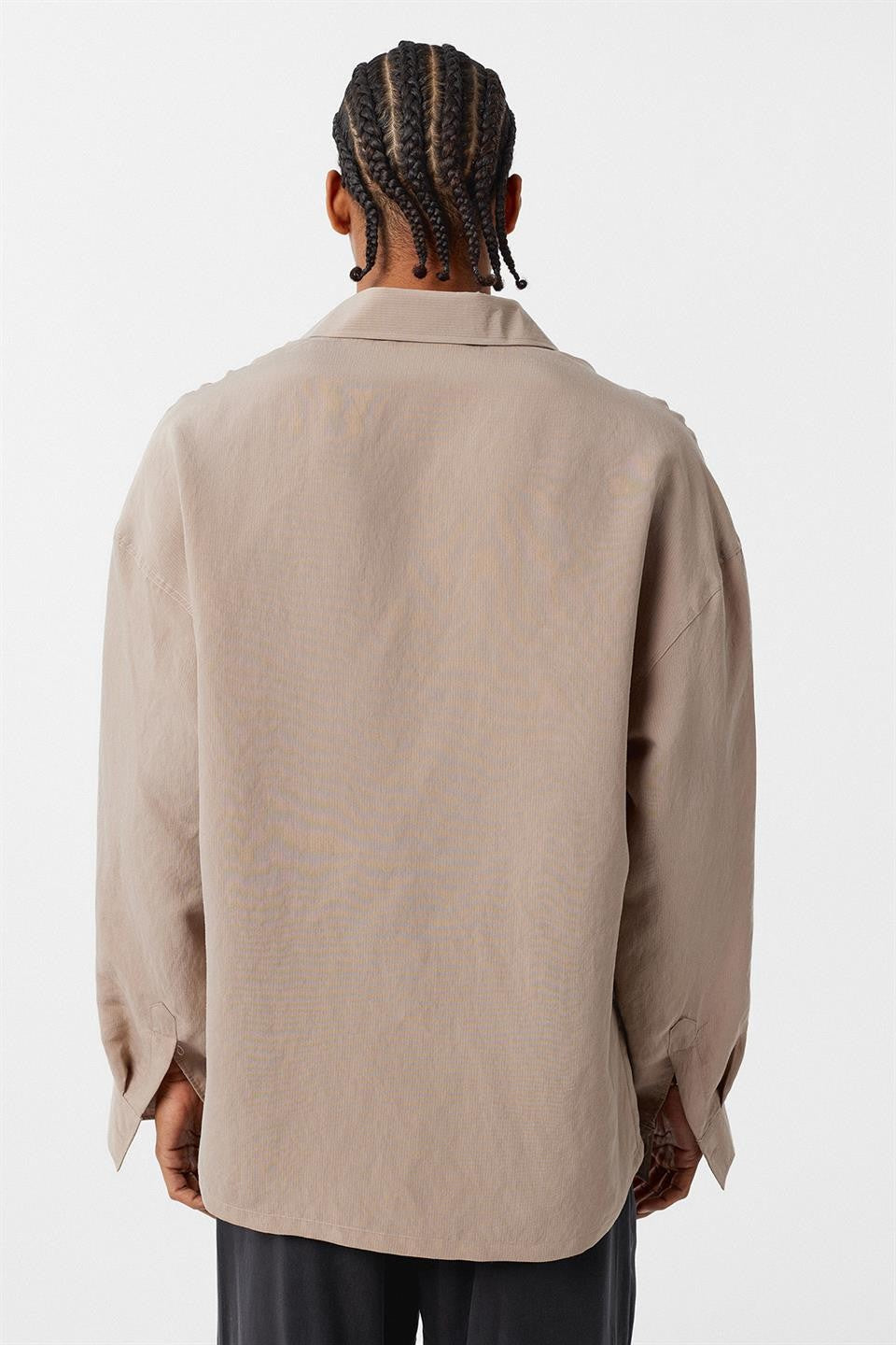 Basic OVersize Uzun Kol Gömlek