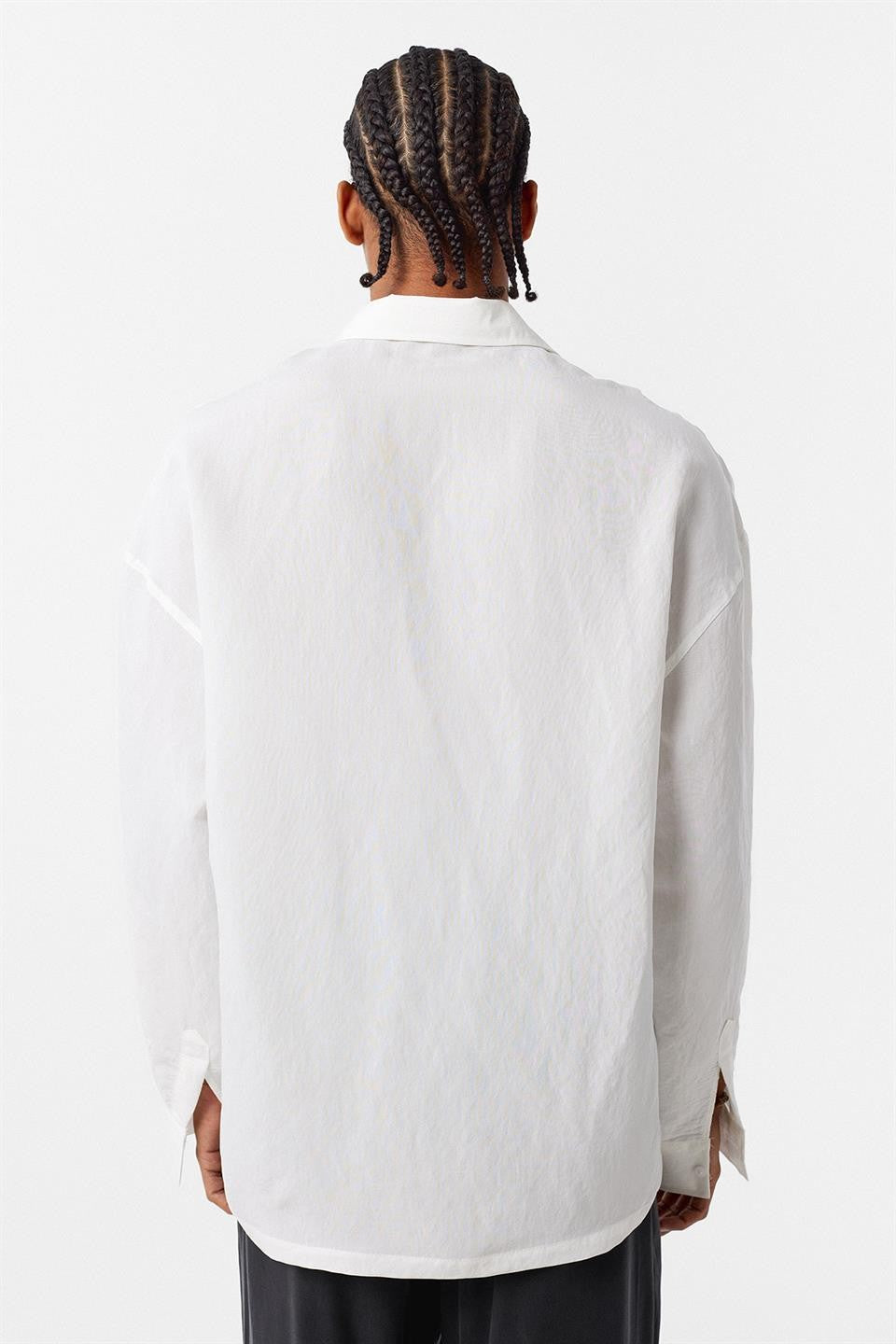Basic OVersize Uzun Kol Gömlek