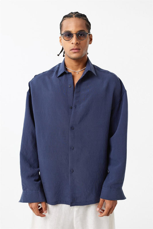 Basic OVersize Uzun Kol Gömlek
