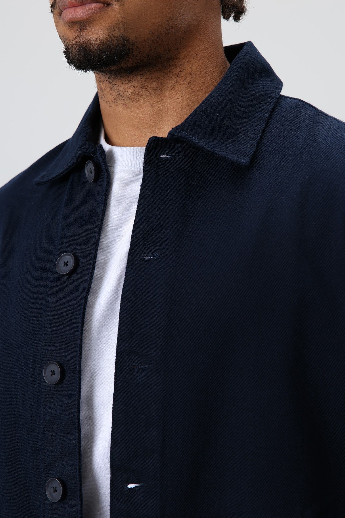 Boxy Fit Gabardin Ceket