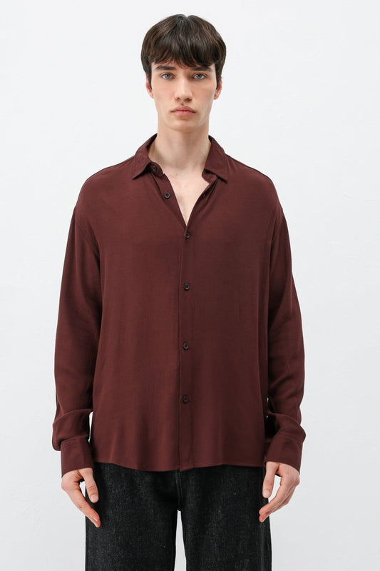 Hafif Dokulu Oversize Gömlek