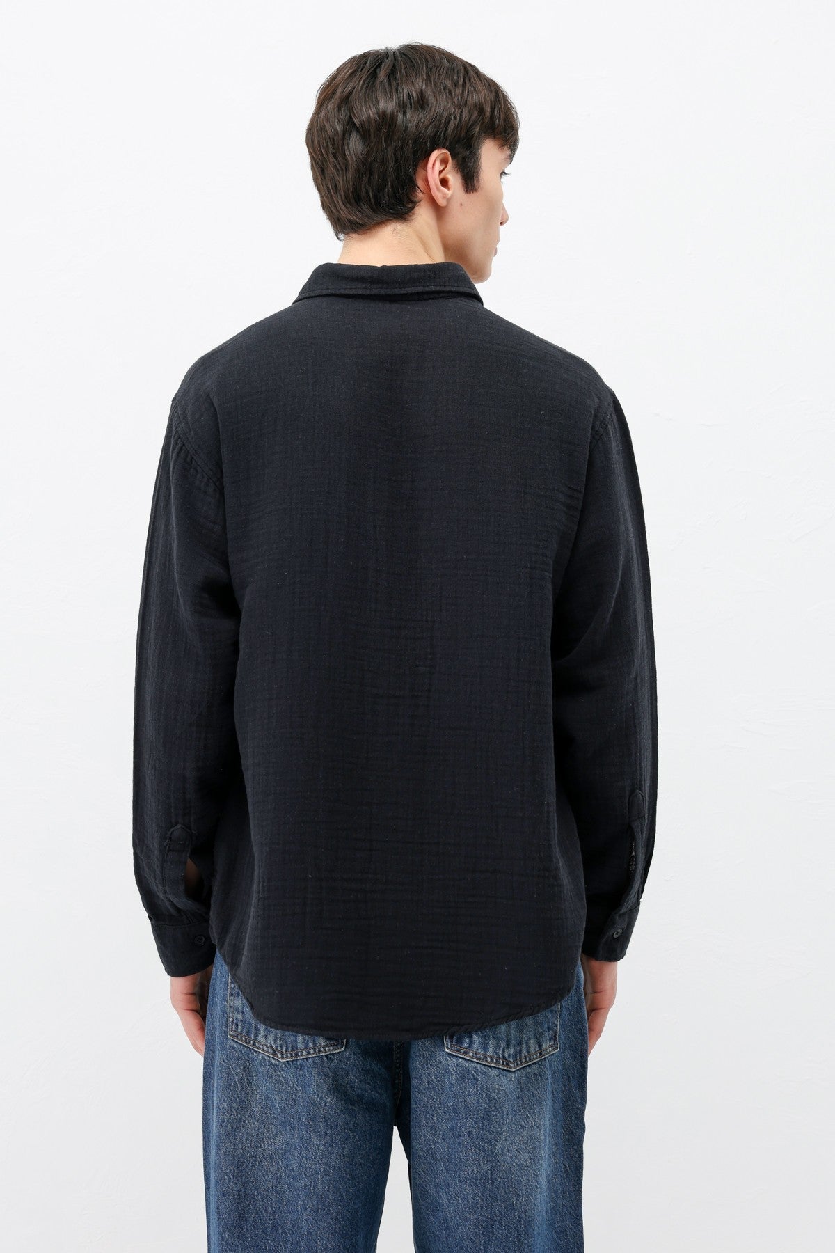 Müslin Kumaş Oversize Gömlek