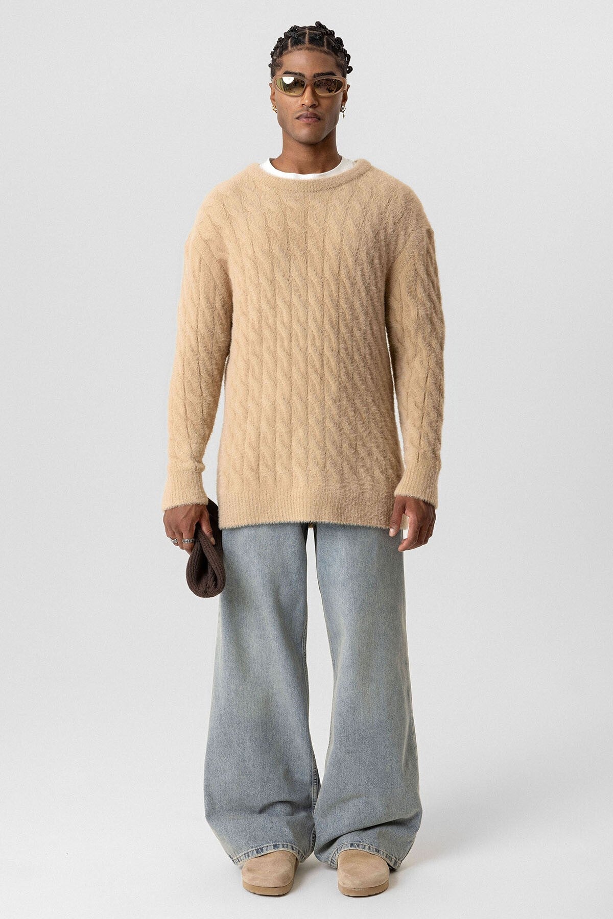 Oversize Triko Kazak