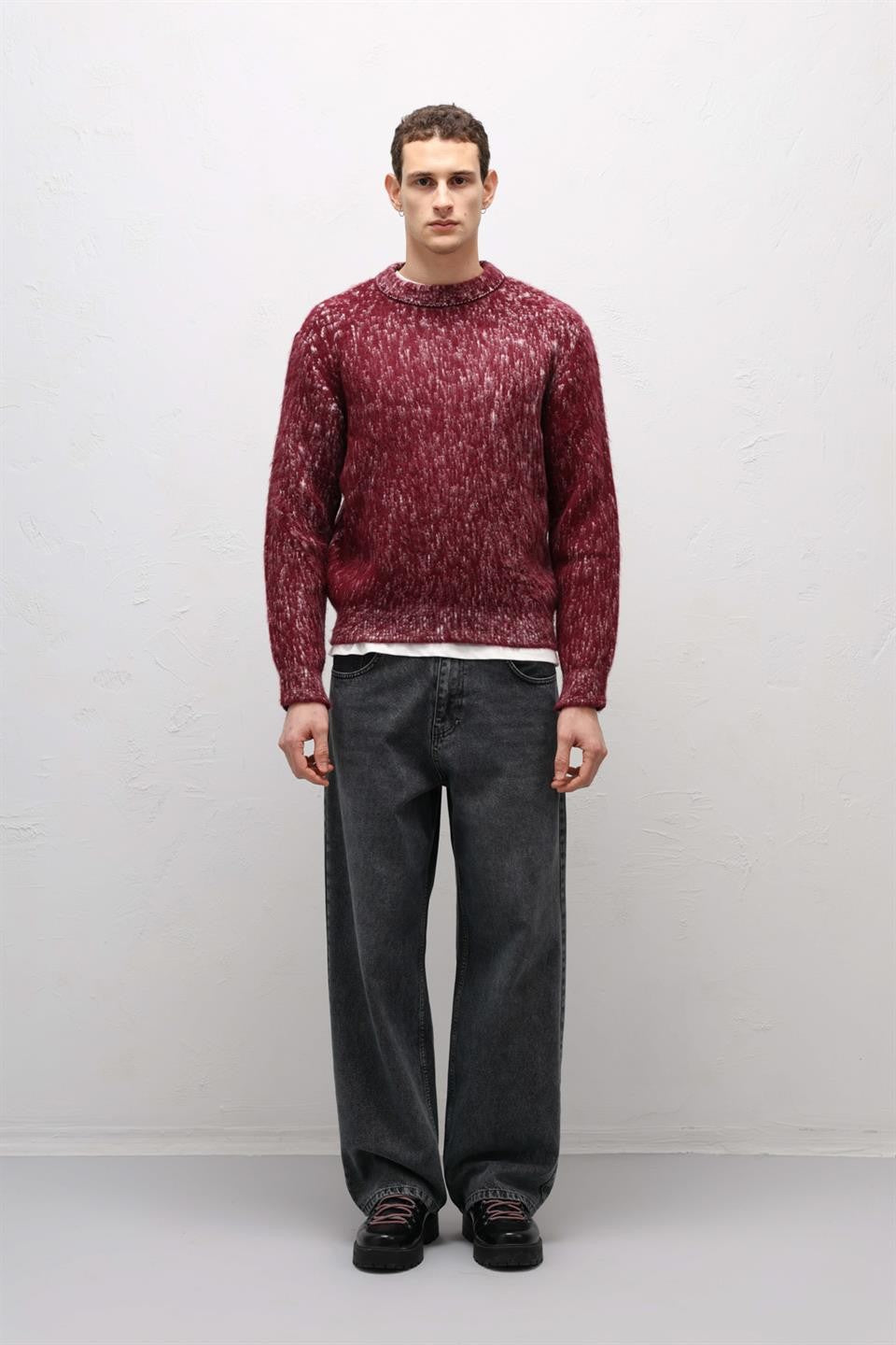 Yumuşak Dokulu Oversize Triko Kazak
