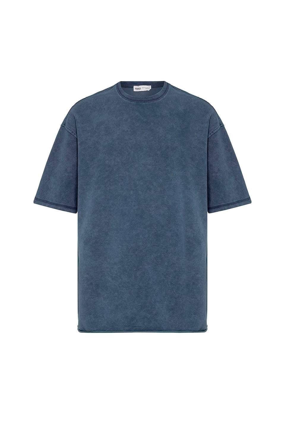 Yıkamalı Basic Oversize Tişört