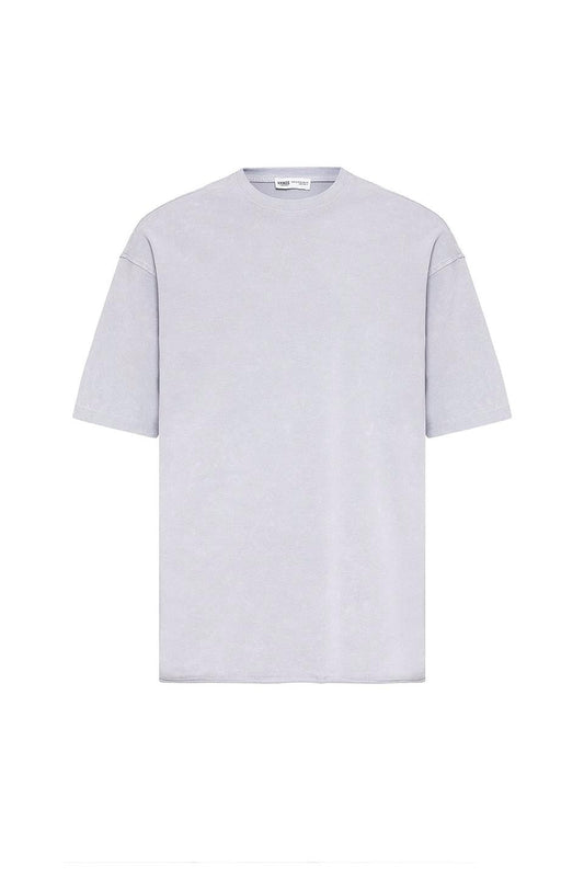 Yıkamalı Basic Oversize Tişört