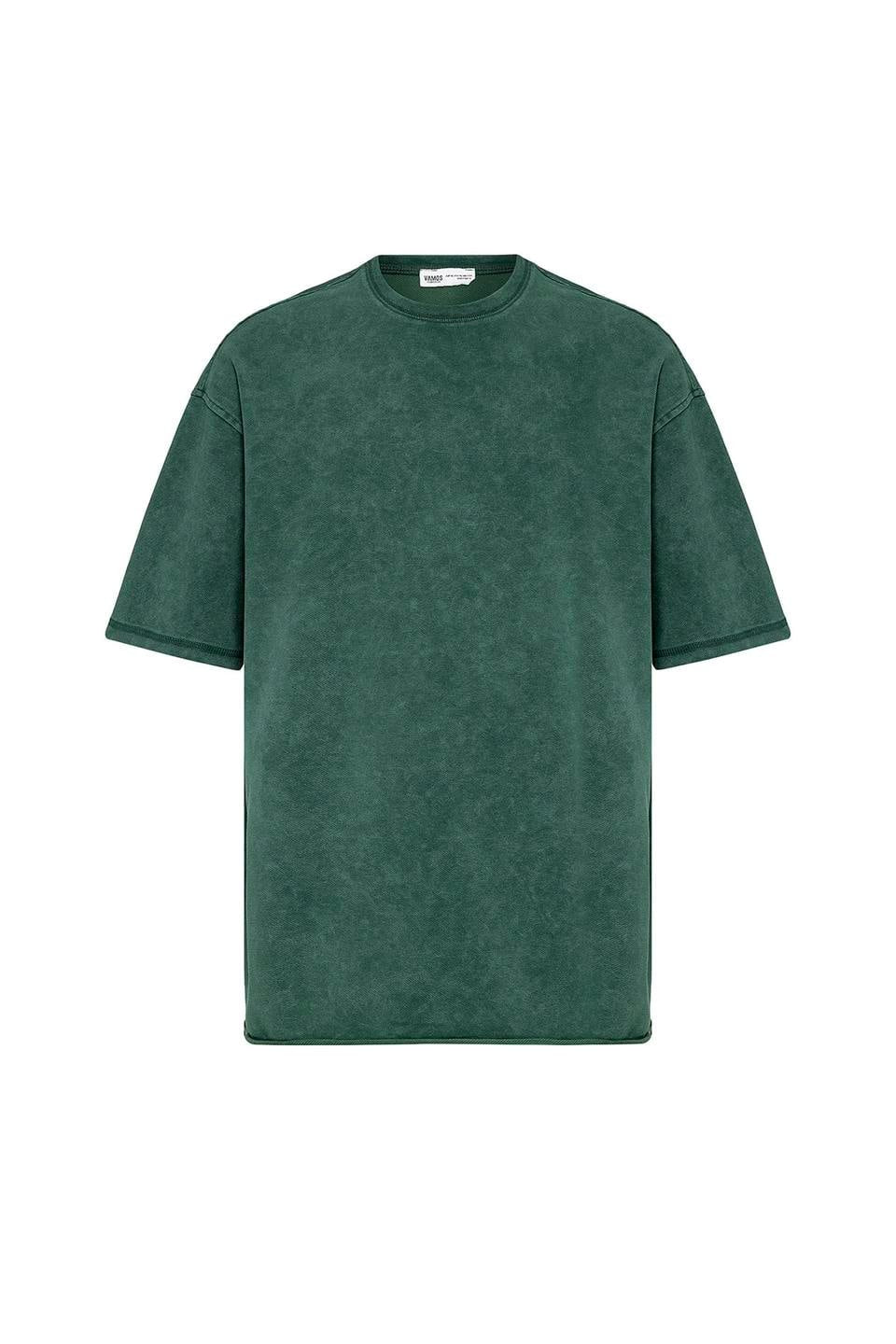 Yıkamalı Basic Oversize Tişört