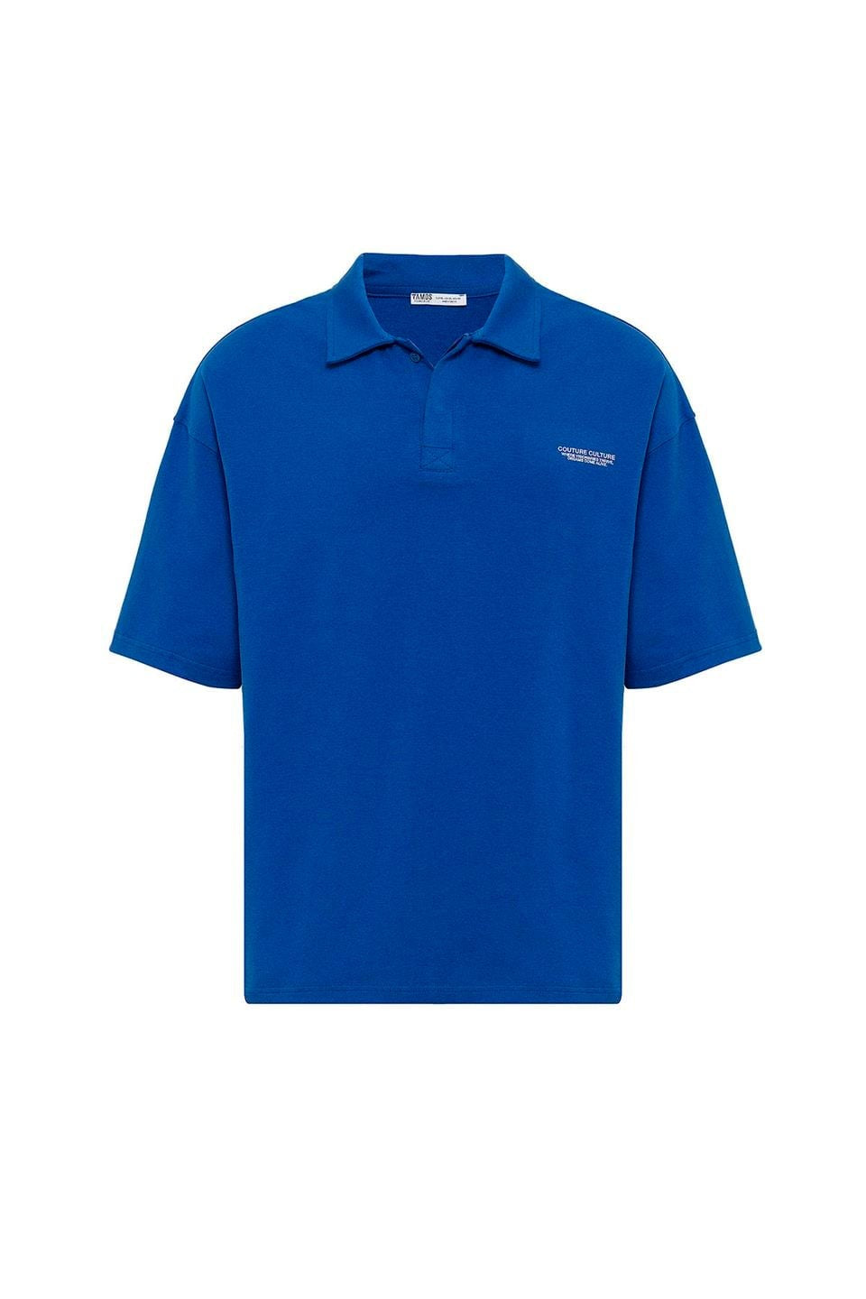 Polo Yaka Oversize Tişört