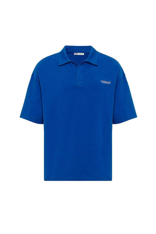 Polo Yaka Oversize Tişört