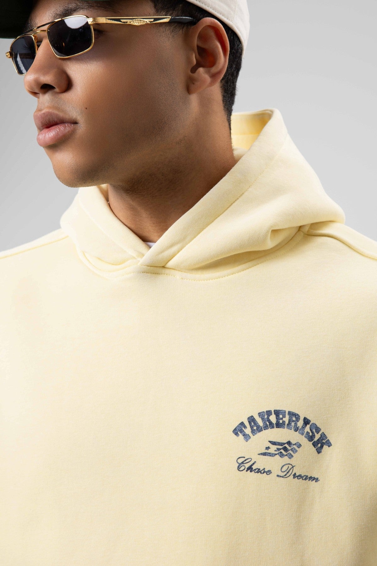 Oversize Yıkamalı Boxy Fit Kapüşonlu Sweatshirt