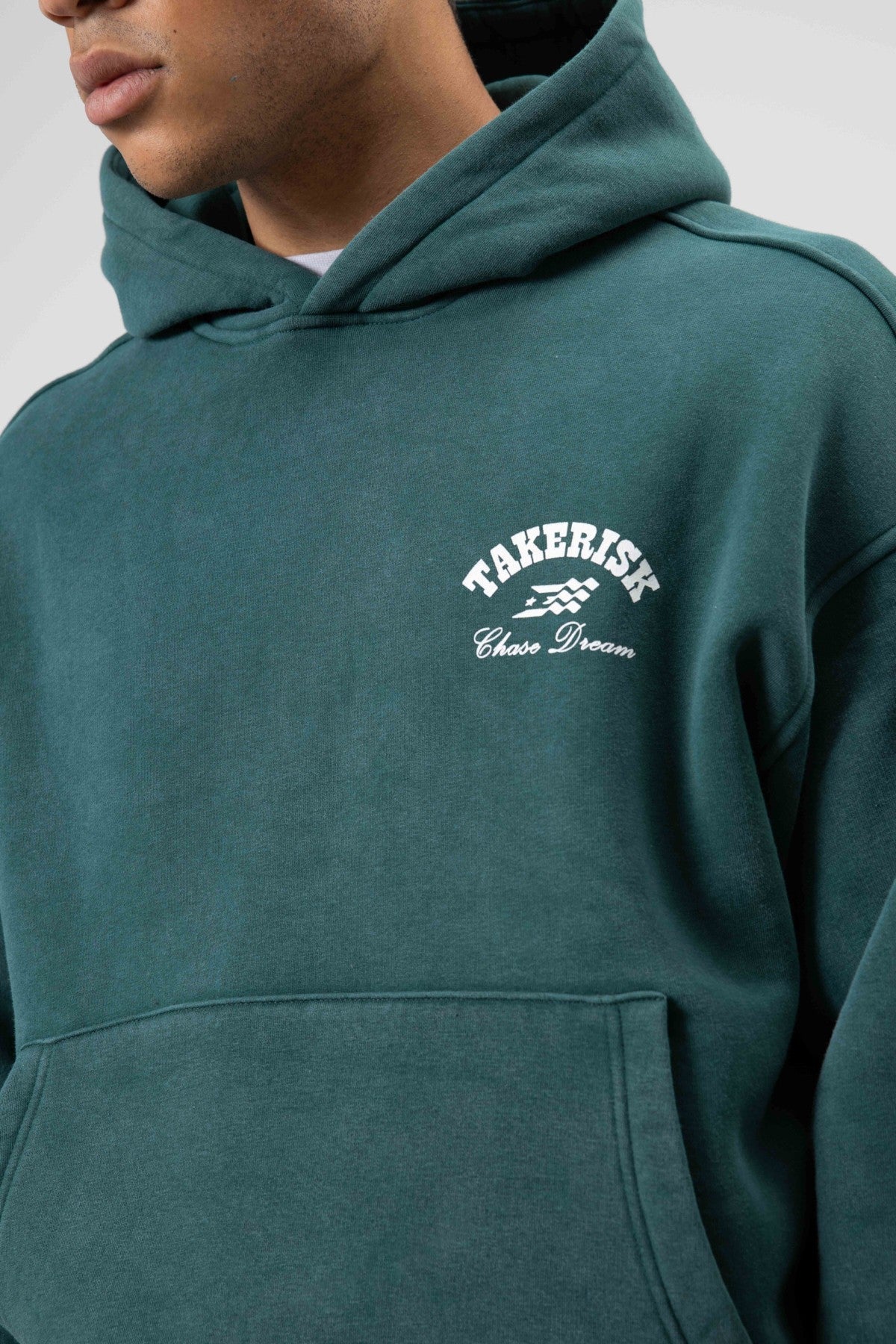 Oversize Yıkamalı Boxy Fit Kapüşonlu Sweatshirt