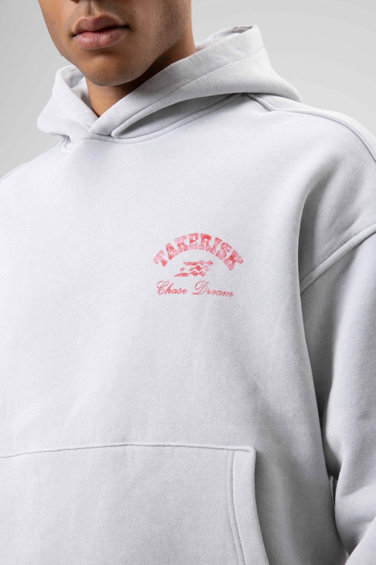 Oversize Yıkamalı Boxy Fit Kapüşonlu Sweatshirt