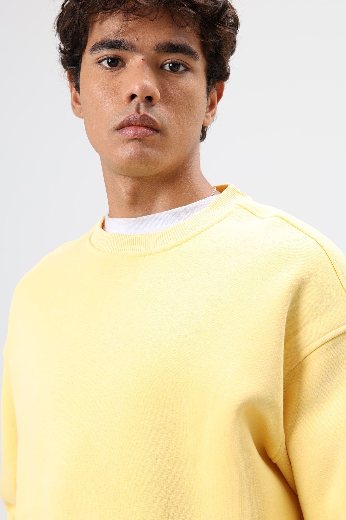 Basic Oversize Yıkamalı Sweatshirt