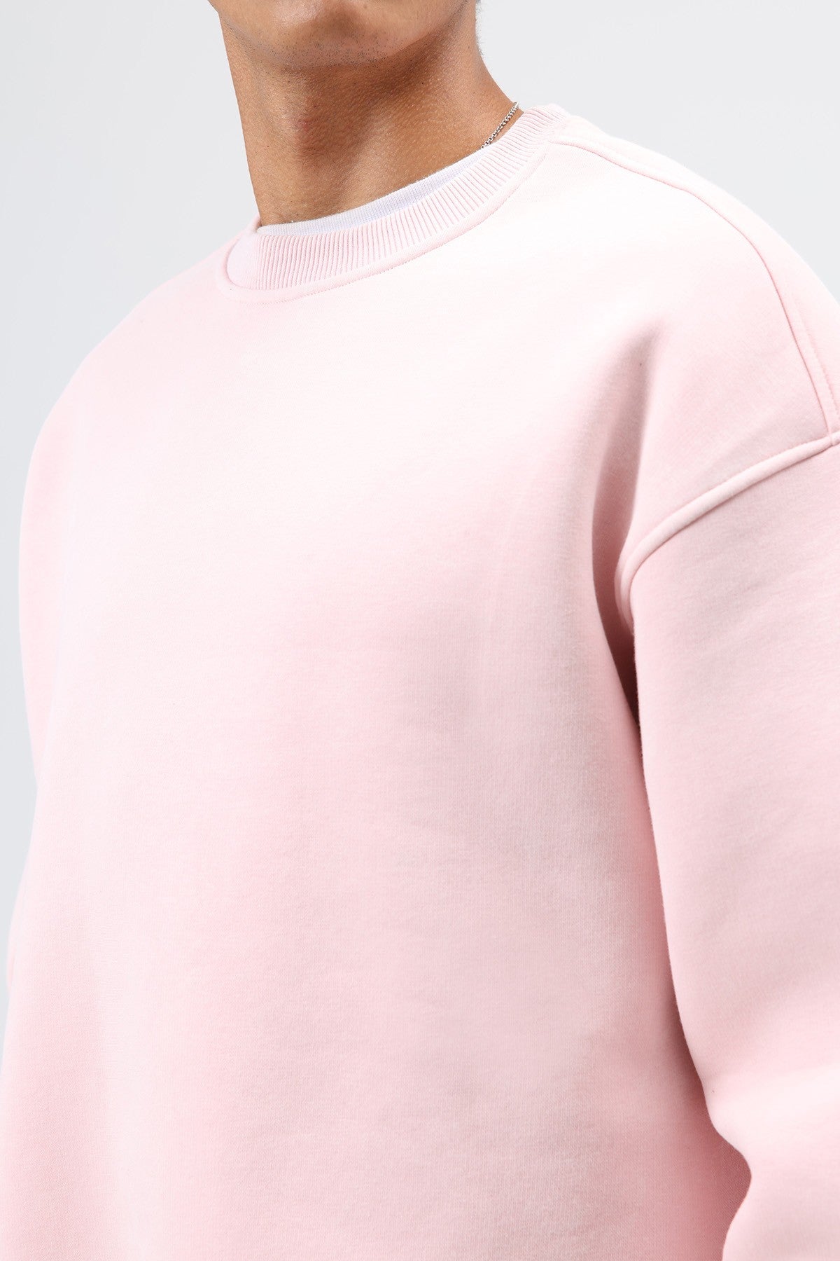 Basic Oversize Yıkamalı Sweatshirt