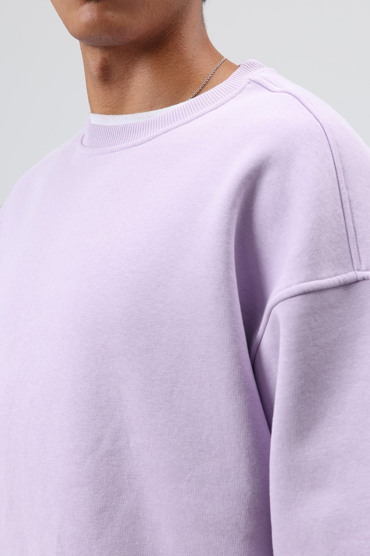 Basic Oversize Yıkamalı Sweatshirt