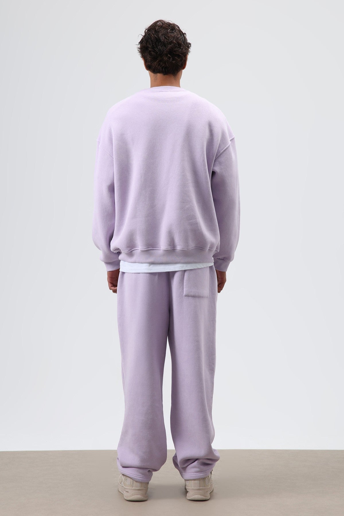 Basic Oversize Yıkamalı Sweatshirt