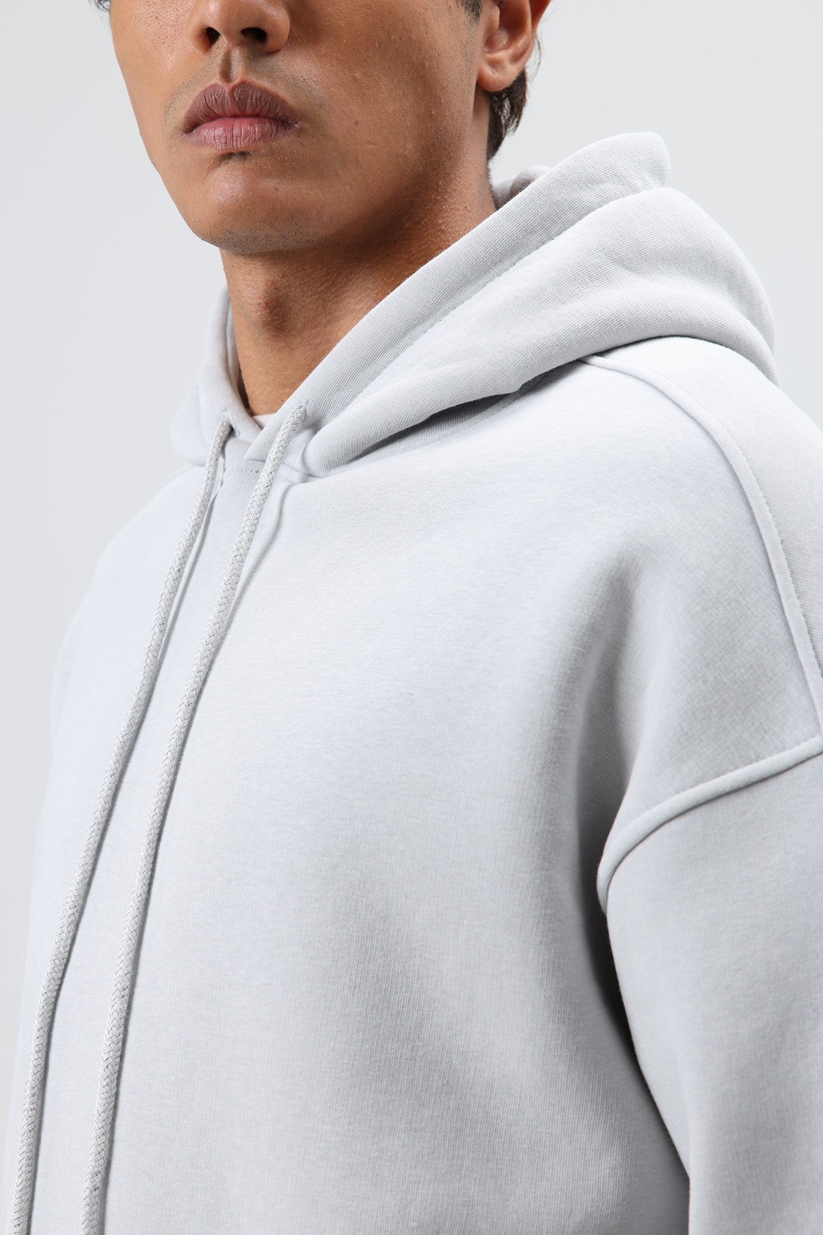 Basic Oversize Yıkamalı Hoodie