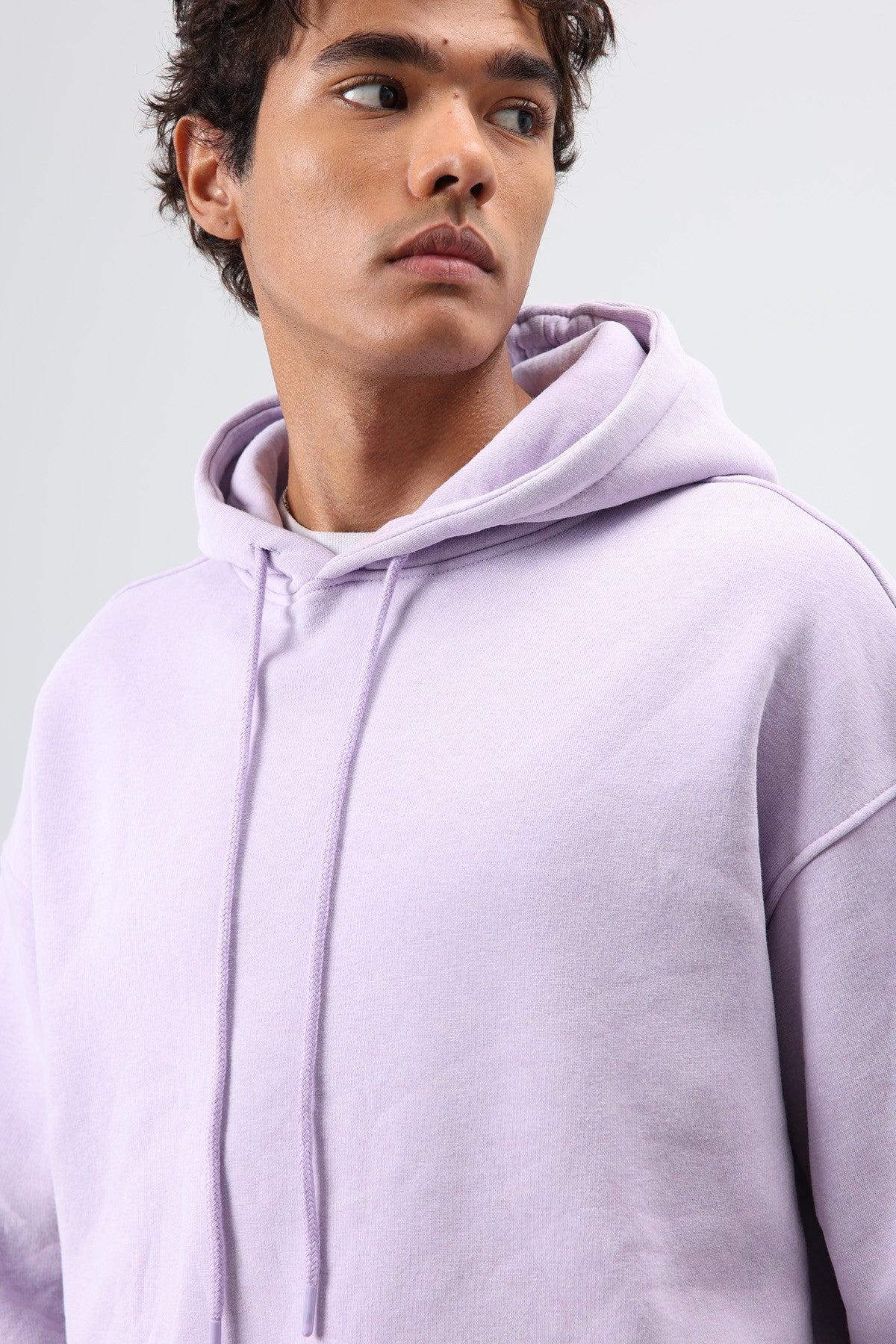Basic Oversize Yıkamalı Hoodie