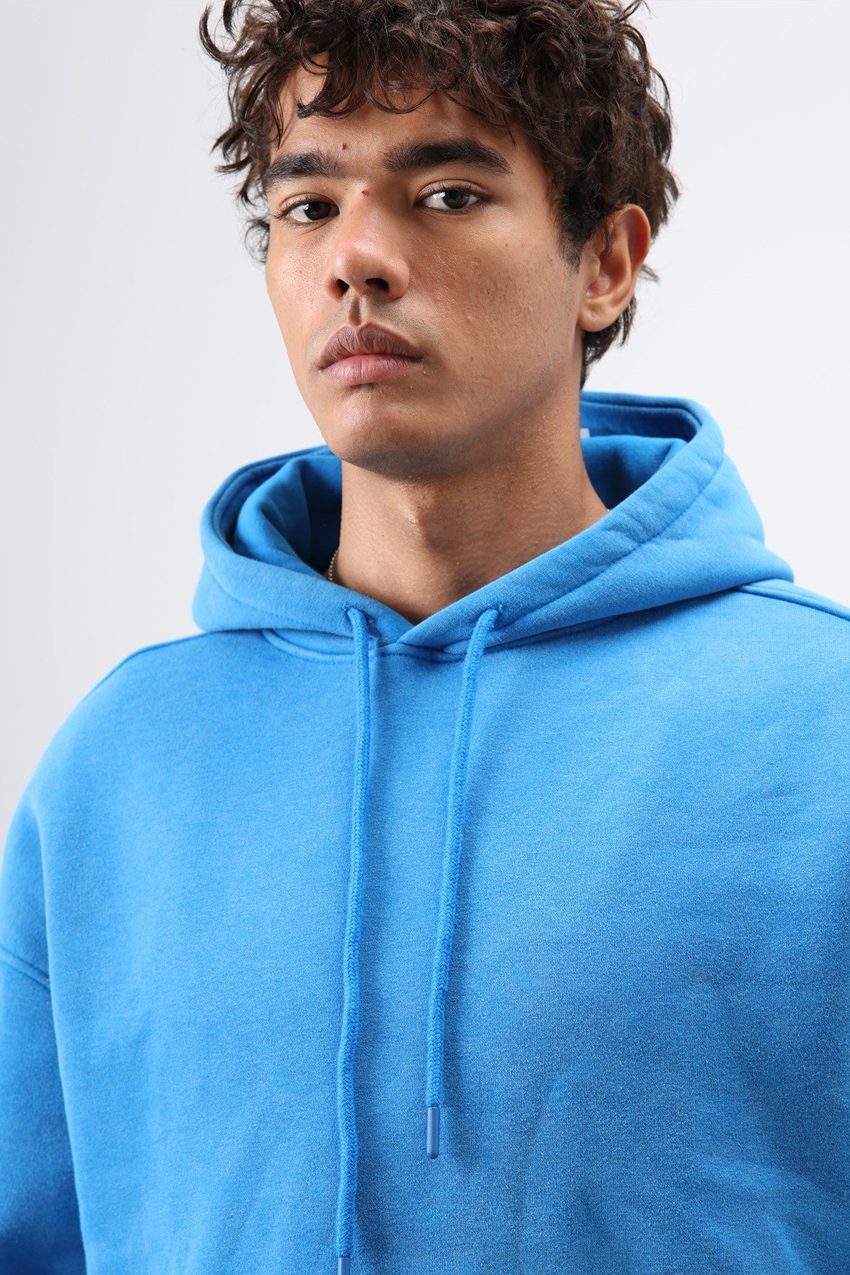 Basic Oversize Yıkamalı Hoodie