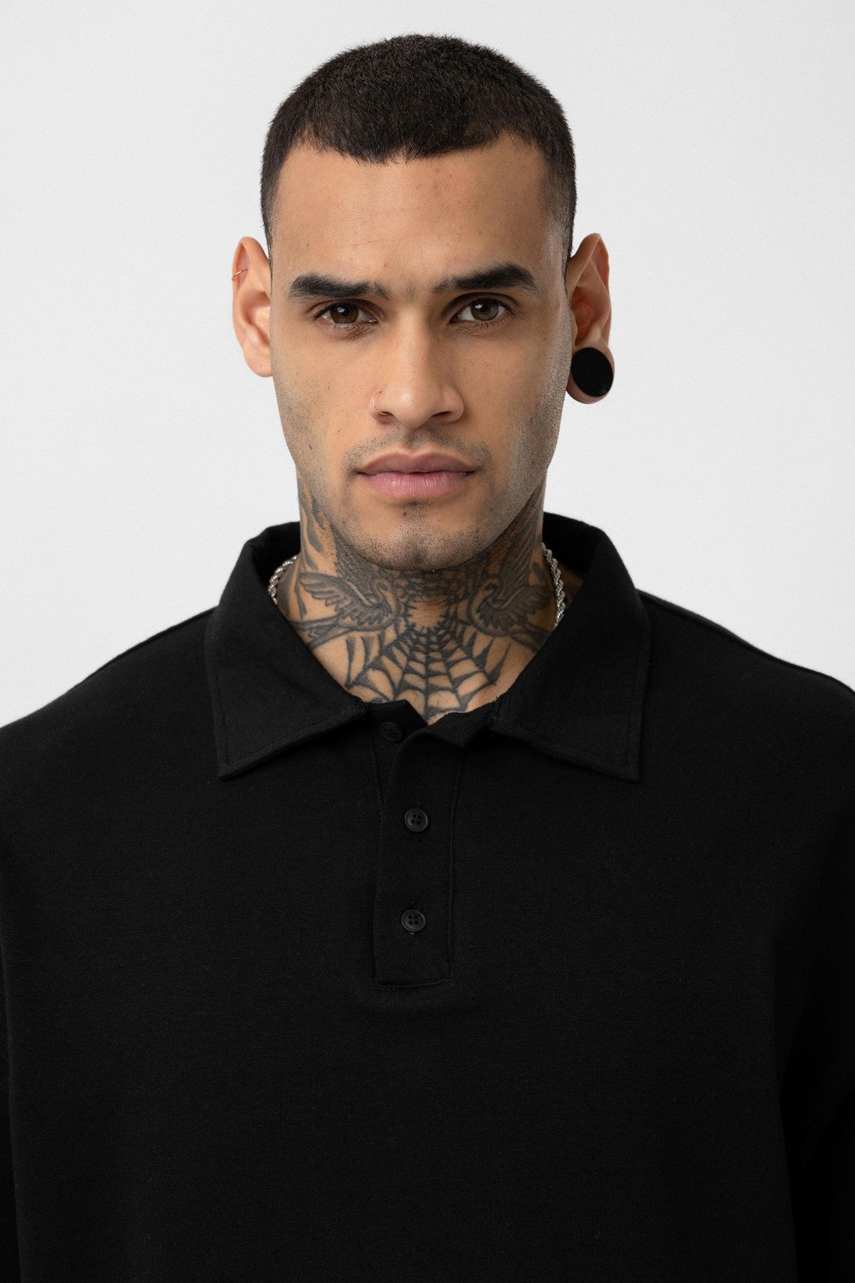 Basic Polo Yaka Oversize Tişört
