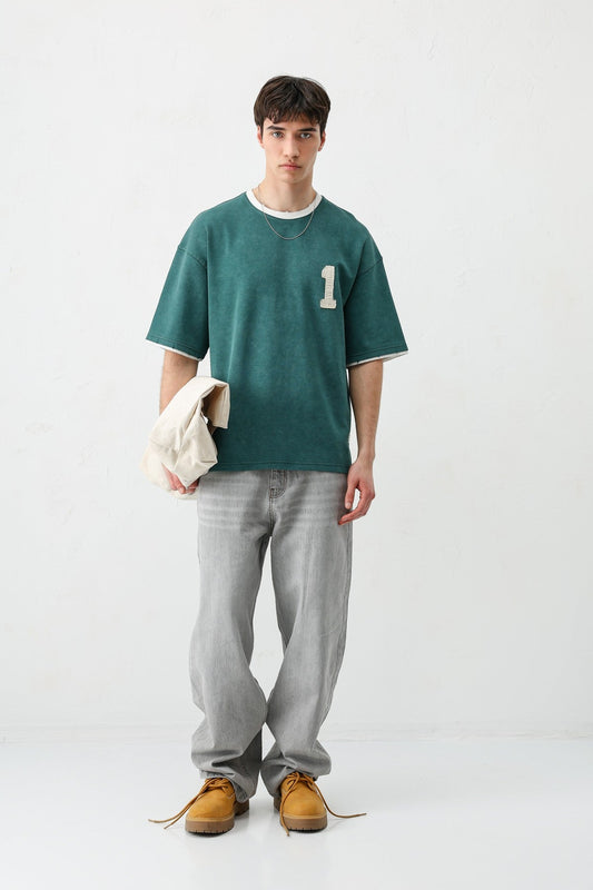 Washed Oversıze T-Shırt