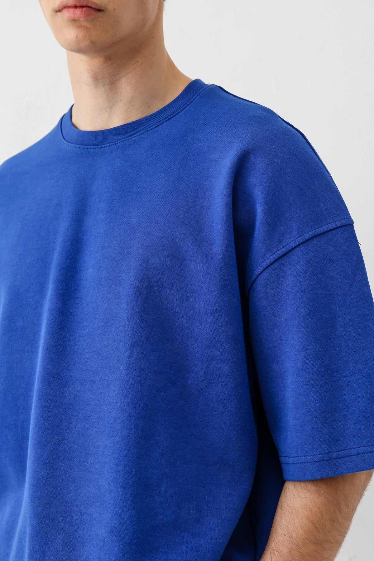 Kısa Kollu Yıkamalı Oversize Tişört