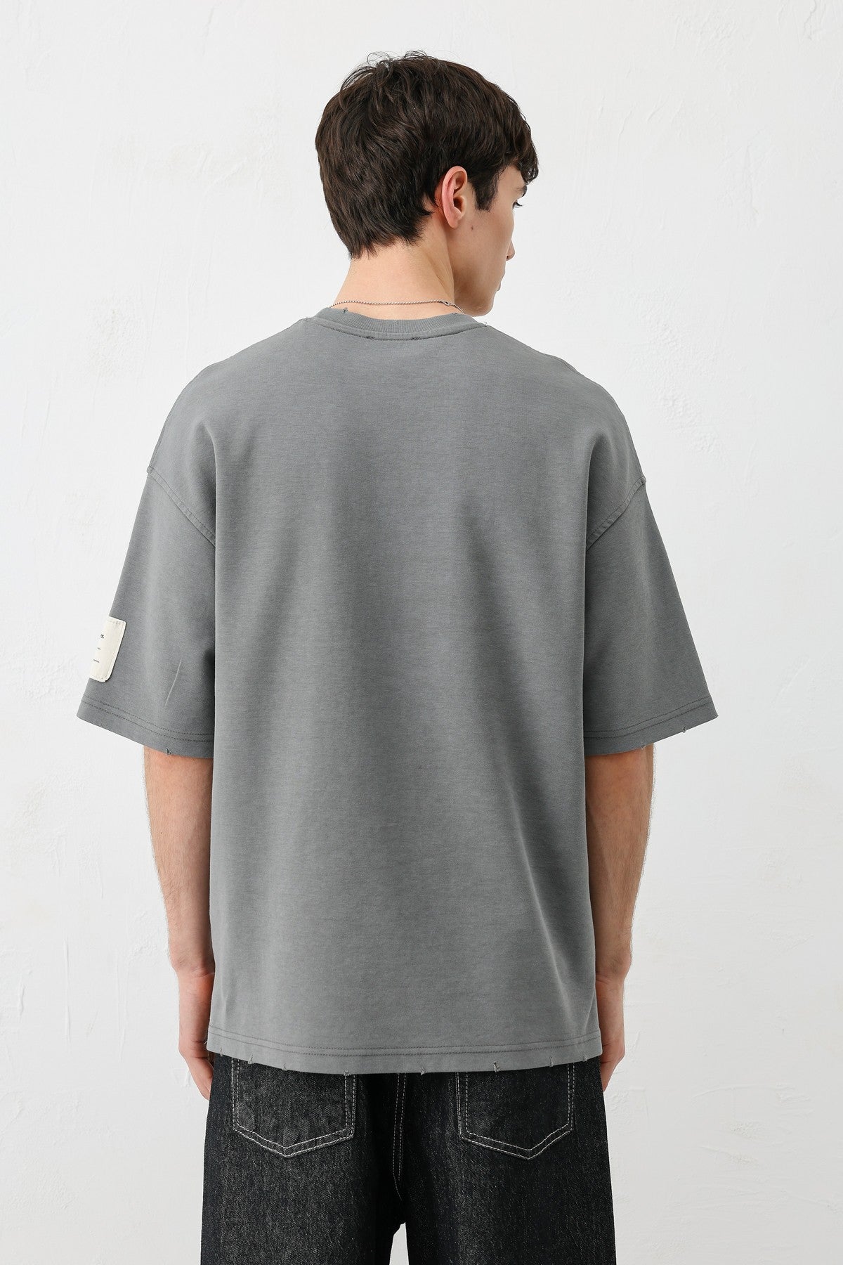 Baskılı Oversize Tişört