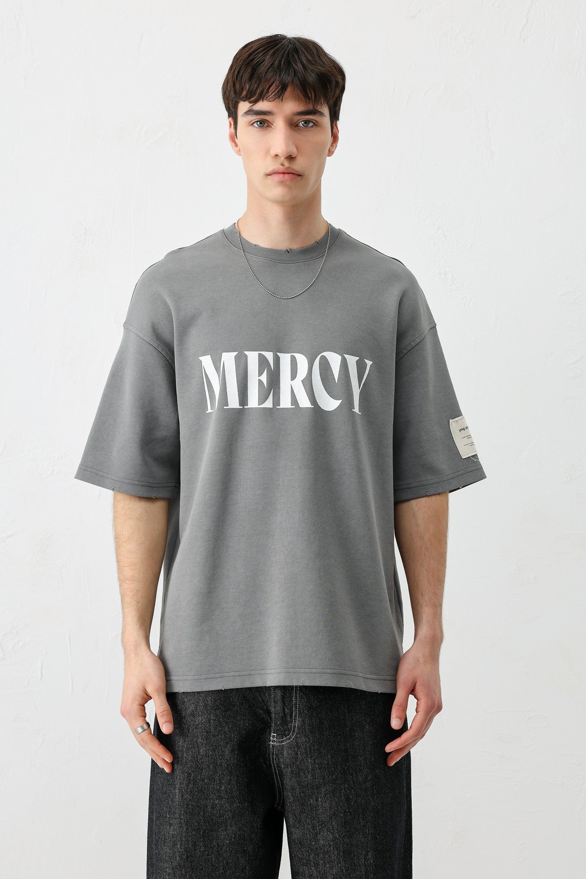 Baskılı Oversize Tişört