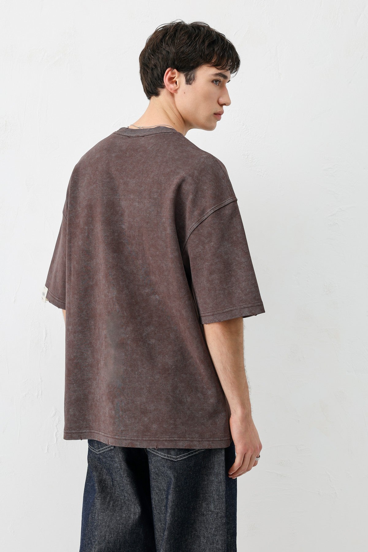 Oversize Gracias Baskılı Tişört