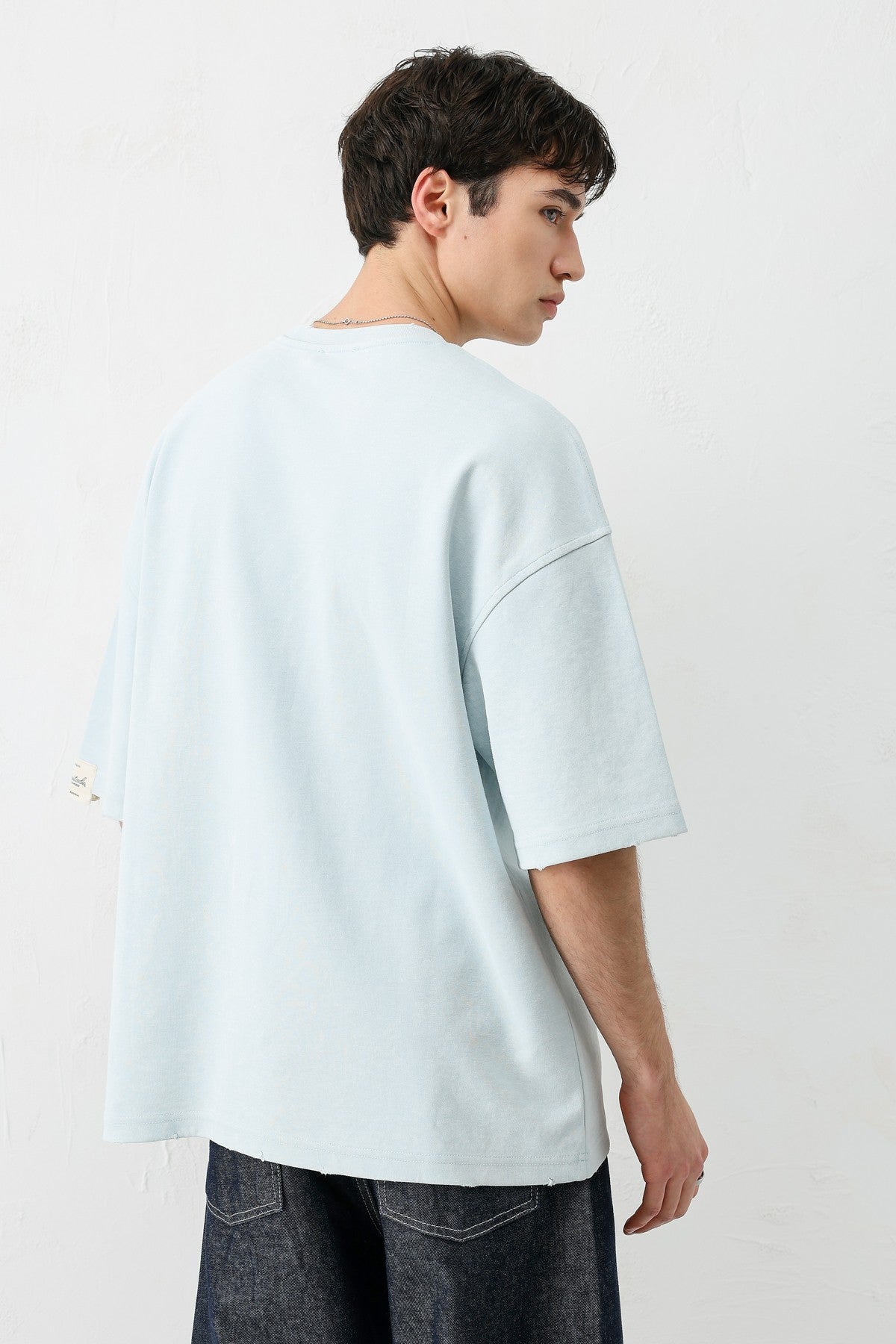 Oversize Gracias Baskılı Tişört